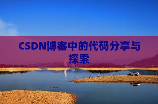 CSDN博客中的代码分享与探索